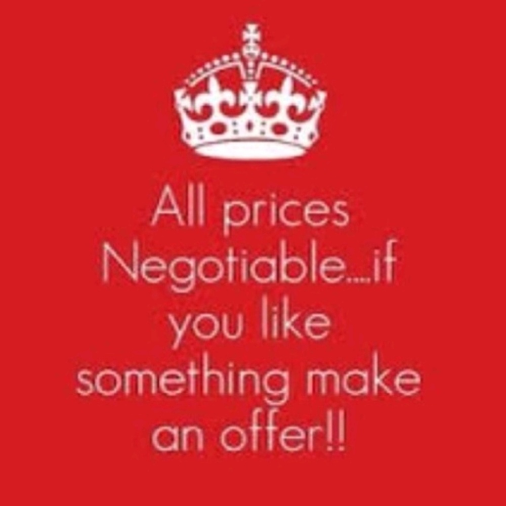 ALL PRICES ARE NEGOTIABLE!!!
